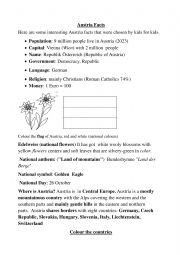 English Worksheet: Austria