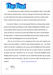 English Worksheet: 1st form end term test n1 