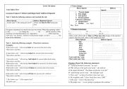 English Worksheet: direct speech