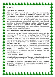 English Worksheet: consolidation tasks 3rd form Module 3