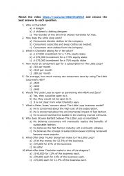 English Worksheet: Dragon�s Den listening comprehension