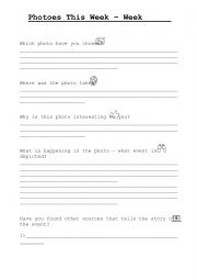 English Worksheet: Photoes This Week - CNN.com