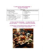 English Worksheet: B1 Cambridge Exam - Part 2 - Speaking Practice