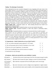 English Worksheet: TECHNICAL ENGLISH TEST