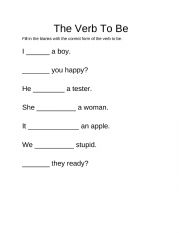 The Verb To Be