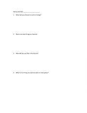 English Worksheet: Computer Skills Questionaire