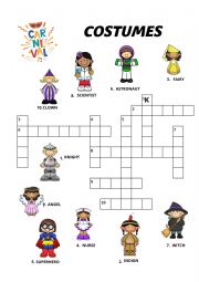 CARNIVAL CROSSWORD