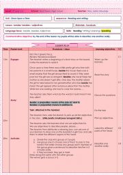 English Worksheet: Beside vs besides