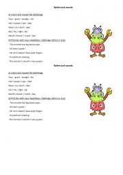 English Worksheet: Pronunciation body