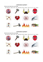 English Worksheet: Vocabulary activity