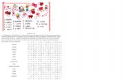 English Worksheet: saint valentine activities