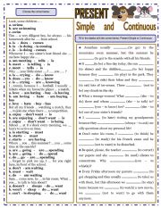 present tenses