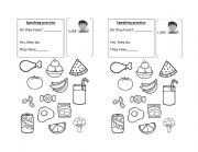 English Worksheet: letter U