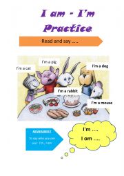 English Worksheet: verb to be
