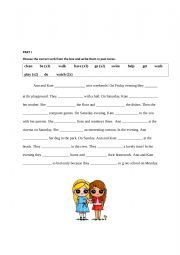 English Worksheet: Past Simple