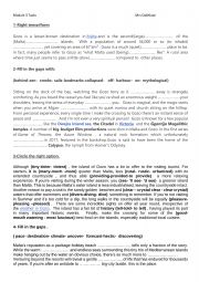English Worksheet: 3rd form   Module Three  Tasks 