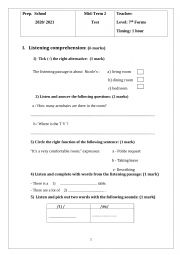 mid term test 2 7th