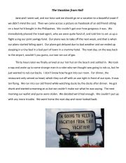 English Worksheet: Phrasal Verbs gap fill