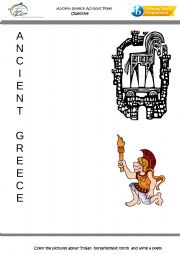 English Worksheet: Acrostic poem 