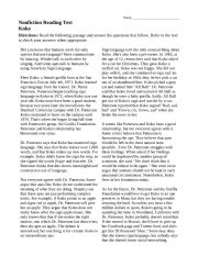 English Worksheet: JEANMARIE