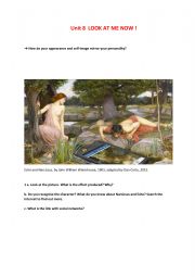 English Worksheet: describe the picture