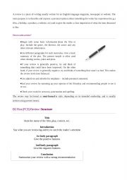 How to write a review