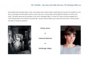 English Worksheet: Gothic lit and Jane Austen: Northanger Abbey