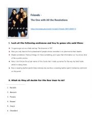 English Worksheet: 