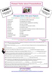 Phrasal Verbs About Presentations