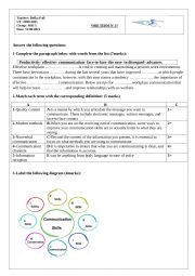 English Worksheet: DS1 MSI