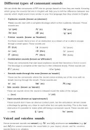 English Worksheet: CONSONANT SOUNDS
