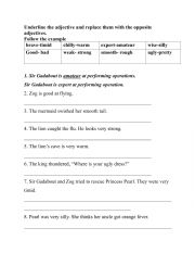 English worksheet: Zog and the Flying Doctors