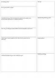 English Worksheet: Bussines sheet