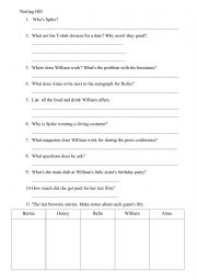 English Worksheet: Notting Hill worksheet