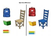 English Worksheet: School objects. 