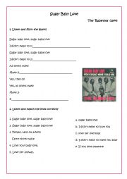 English Worksheet: Sugar Baby Love