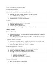 English Worksheet: Fairytales Interactive Lesson