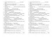 English Worksheet: Phrasal verbs with TAKE GET GIVE