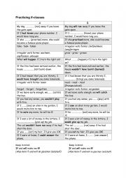 English Worksheet: if sentences mixed types tandem