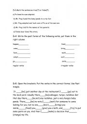 English worksheet: Kung fu panda_A2_present simple