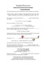 English Worksheet: Guided D
