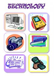 English Worksheet: technology