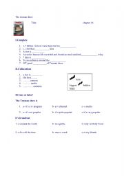 English Worksheet: The truman show 