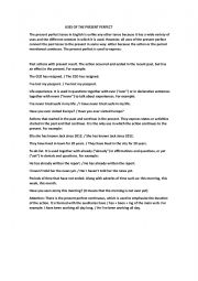 English Worksheet: Futoro pefecto