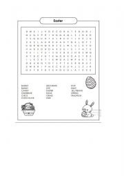 English Worksheet: Easter