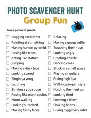 scavenger hunt elementary