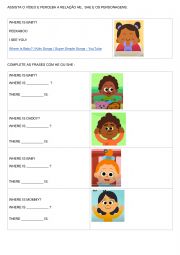 English Worksheet: Where ia baby? ( HE and SHE)