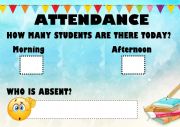 attendance board