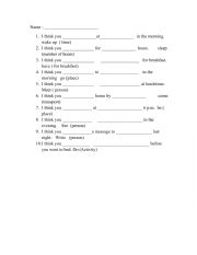 English Worksheet: What did you do yesteday? Game