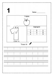 Trace numbers 1 10